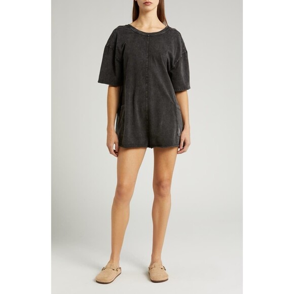 Free People Pants - NWT Free People Hot Shot Tee Romper size M